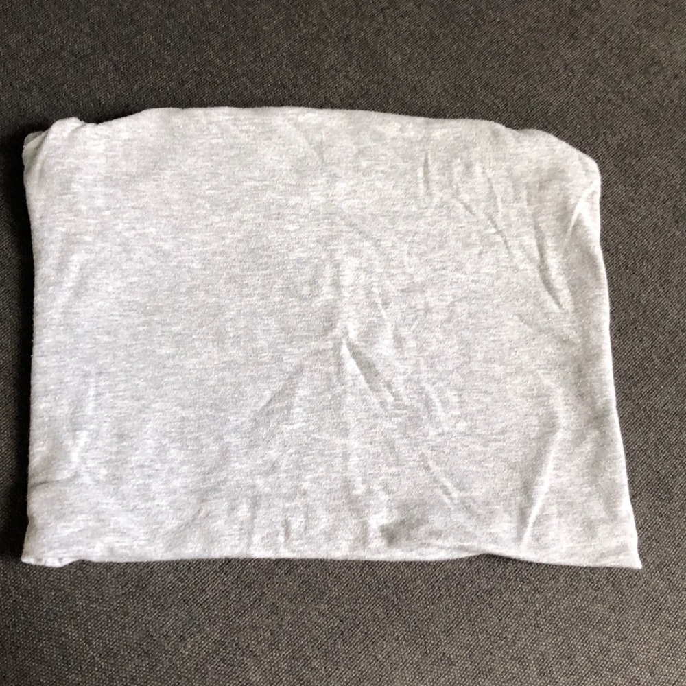 Gray Brandy Crop top